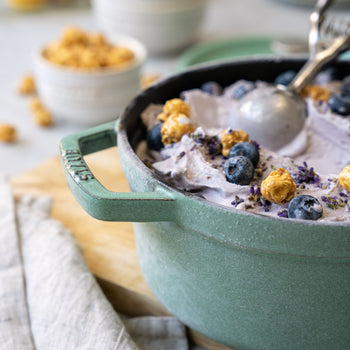 STAUB | LA COCOTTE - Cocotte- Ø 200 mm - Żeliwo - kolor szałwiowy - Prime Gastro