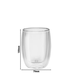 ZWILLING | SORRENTO – szklanka do kawy z podwójnymi ściankami – 200 ml – 2 szt.