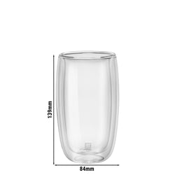 ZWILLING | SORRENTO – zestaw szklanek do latte macchiato – 350 ml – 2 szt.