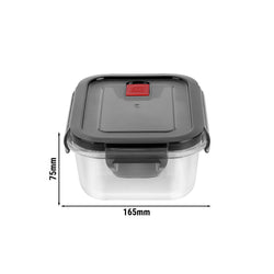 ZWILLING | GUSTO – szklany pojemnik prostokątny – przezroczysty – 1,4 litra