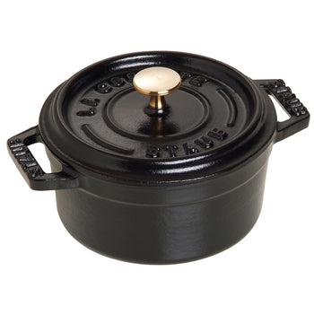 STAUB | LA COCOTTE - Mini Cocotte - Ø 100mm - Żeliwo - Czarny - Prime Gastro