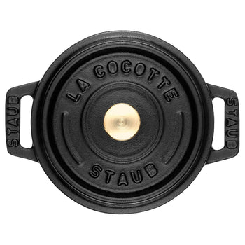STAUB | LA COCOTTE - Mini Cocotte - Ø 100mm - Żeliwo - Czarny - Prime Gastro