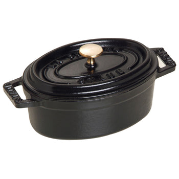 STAUB | LA COCOTTE - Mini Cocotte - Ø 110mm - Żeliwo - Czarny - Prime Gastro