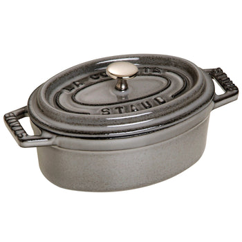 STAUB | LA COCOTTE - Mini Cocotte - Ø 110mm - Żeliwo - Grafitowy szary - Prime Gastro