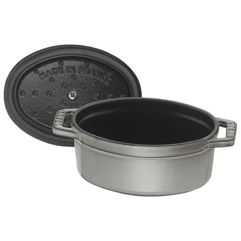 STAUB | LA COCOTTE - Mini Cocotte - Ø 110mm - Żeliwo - Grafitowy szary - Prime Gastro