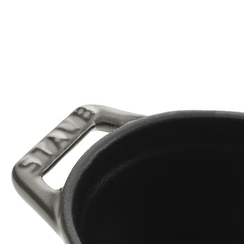 STAUB | LA COCOTTE - Mini Cocotte - Ø 110mm - Żeliwo - Grafitowy szary - Prime Gastro