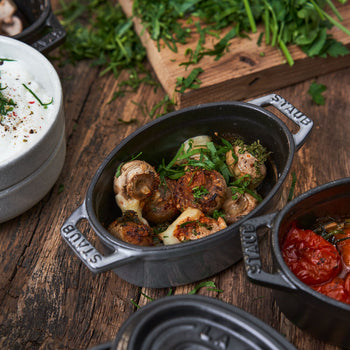 STAUB | LA COCOTTE - Mini Cocotte - Ø 110mm - Żeliwo - Grafitowy szary - Prime Gastro