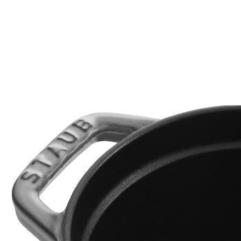 STAUB | LA COCOTTE - Cocotte - Pokrywka - owalna - 170mm - Żeliwo - Grafitowy szary - Prime Gastro