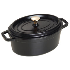 STAUB | LA COCOTTE - Cocotte - owalna - 370mm - żeliwna - czarna