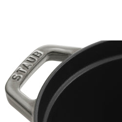 STAUB | LA COCOTTE - Cocotte - owalna - 370mm - Żeliwo - Grafitowy szary