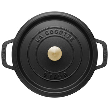 STAUB | LA COCOTTE - Cocotte - Ø 240mm - Żeliwo - Czarny - Prime Gastro