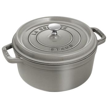 STAUB | LA COCOTTE - Cocotte - Ø 240mm - Żeliwo - Grafitowy szary - Prime Gastro