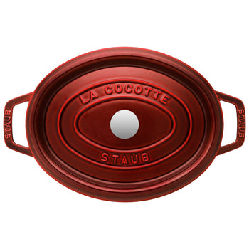 STAUB | LA COCOTTE - Cocotte - Ø 270mm - Żeliwo - Grenadynowa czerwona - Prime Gastro