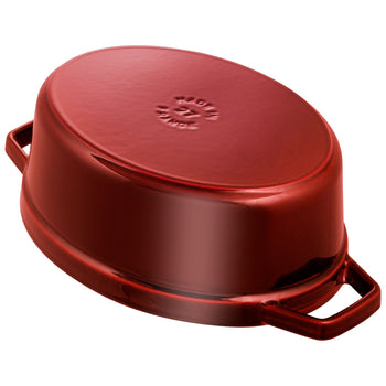 STAUB | LA COCOTTE - Cocotte - Ø 270mm - Żeliwo - Grenadynowa czerwona - Prime Gastro