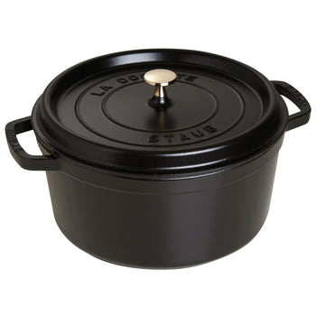 STAUB | LA COCOTTE - Cocotte - Ø 260mm - Żeliwo - Czarny - Prime Gastro
