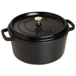 STAUB | LA COCOTTE - Cocotte - Ø 280mm - Żeliwo - Czarny