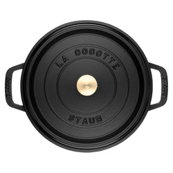 STAUB | LA COCOTTE - Cocotte - Ø 260mm - Żeliwo - Czarny