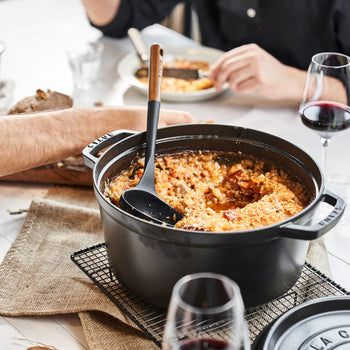 STAUB | LA COCOTTE - Cocotte - Ø 280mm - Żeliwo - Czarny - Prime Gastro