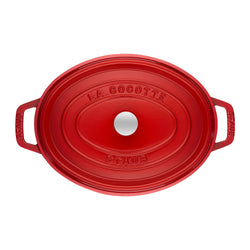 STAUB | LA COCOTTE - Cocotte - owalna - 230 mm - żeliwo - wiśniowa czerwona