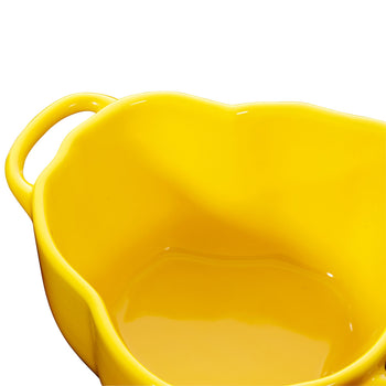 STAUB | CERAMIQUE - Cocotte - Forma do papryki - 0,45 litra - Ceramika - Kolor żółty - Prime Gastro