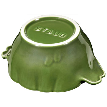 STAUB | CERAMIQUE - Cocotte- Kształt karczocha - Ø 130mm - ceramika - kolor bazyliowa zieleń - Prime Gastro