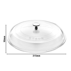 STAUB | Szklana pokrywa - Ø 300 mm