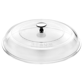 STAUB | BRAISERS - Brytfanna ze szklaną pokrywą - 280mm - Żeliwo - Czarny - Prime Gastro