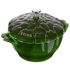 STAUB | LA COCOTTE - Cocotte - Karczoch - 220mm - Żeliwo - Bazyliowa zieleń