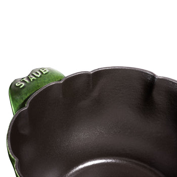 STAUB | LA COCOTTE - Cocotte - Karczoch - 220mm - Żeliwo - Bazyliowa zieleń - Prime Gastro