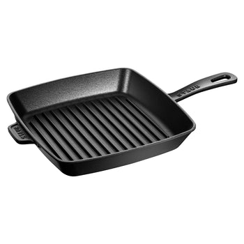 STAUB | PATELNIE GRILLOWE - American Grill - 260x260mm - Żeliwo - Czarny - Prime Gastro