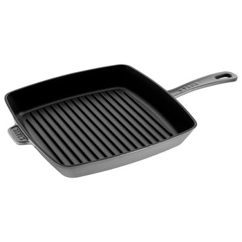 STAUB | PATELNIE GRILLOWE - American Grill - 300x300mm - Żeliwo - Grafitowy szary - Prime Gastro