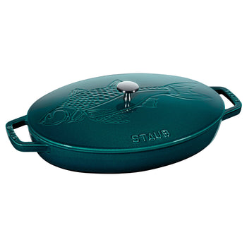 STAUB | SPECIALITIES - Forma do zapiekania z pokrywką - owalna - 330mm - żeliwna - La-Mer - Prime Gastro