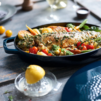 STAUB | SPECIALITIES - Forma do zapiekania z pokrywką - owalna - 330mm - żeliwna - La-Mer - Prime Gastro