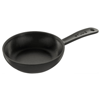 STAUB | PATELNIA- Patelnia do smażenia - Ø 160mm - Żeliwna - Czarna | Okrągła - Prime Gastro