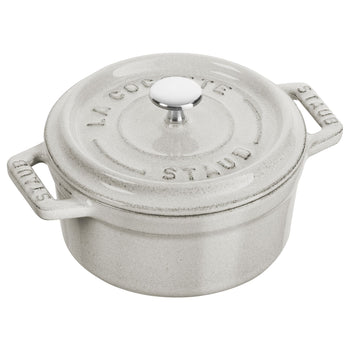 STAUB | LA COCOTTE - Mini Cocotte - Ø 100mm - Żeliwo - Biała trufla - Prime Gastro