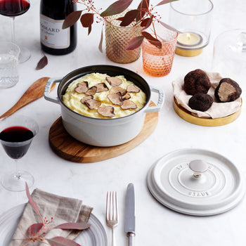 STAUB | LA COCOTTE - Mini Cocotte - Ø 100mm - Żeliwo - Biała trufla - Prime Gastro