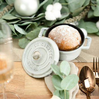 STAUB | LA COCOTTE - Mini Cocotte - Ø 100mm - Żeliwo - Biała trufla - Prime Gastro