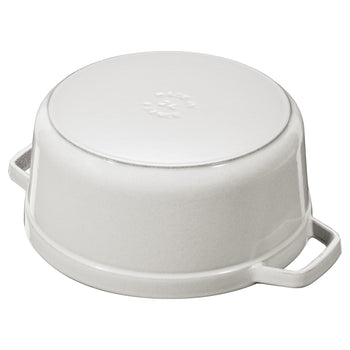 STAUB | LA COCOTTE - Cocotte - Ø 180mm - Żeliwo - Biała trufla - Prime Gastro