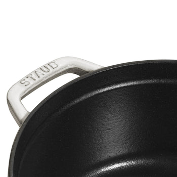 STAUB | LA COCOTTE - Cocotte - Ø 180mm - Żeliwo - Biała trufla - Prime Gastro