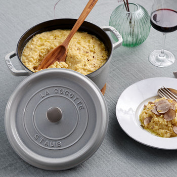 STAUB | LA COCOTTE - Cocotte - Ø 200mm - Żeliwo - Biała trufla - Prime Gastro