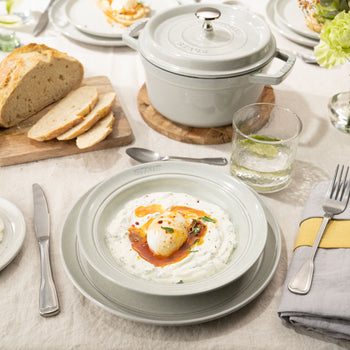 STAUB | LA COCOTTE - Cocotte - Ø 200mm - Żeliwo - Biała trufla - Prime Gastro