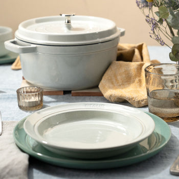 STAUB | LA COCOTTE - Cocotte - Ø 200mm - Żeliwo - Biała trufla - Prime Gastro