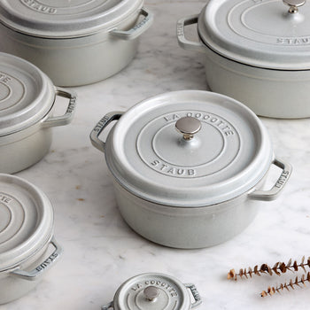 STAUB | LA COCOTTE - Cocotte - Ø 280mm - Żeliwo - Biała trufla - Prime Gastro