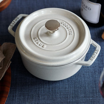 STAUB | LA COCOTTE - Cocotte - Ø 280mm - Żeliwo - Biała trufla - Prime Gastro