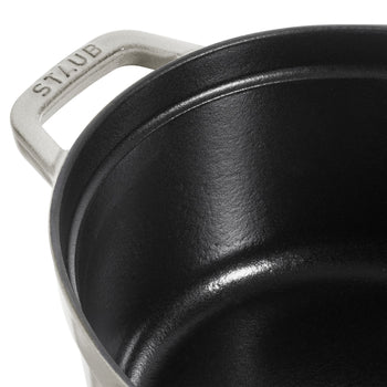 STAUB | LA COCOTTE - Cocotte - owalna - 270mm - Żeliwo - Biała trufla - Prime Gastro