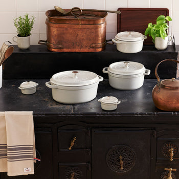 STAUB | LA COCOTTE - Cocotte - owalna - 290mm - Żeliwo - Biała trufla - Prime Gastro