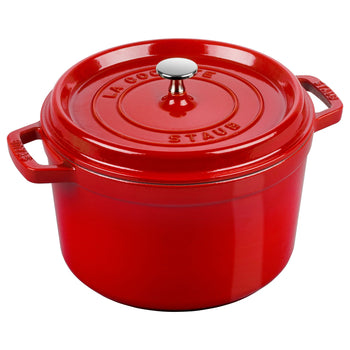 STAUB | LA COCOTTE - Cocotte - Ø 240mm - Żeliwo - Wiśniowa czerwona - Prime Gastro
