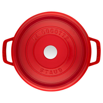 STAUB | LA COCOTTE - Cocotte - Ø 240mm - Żeliwo - Wiśniowa czerwona - Prime Gastro
