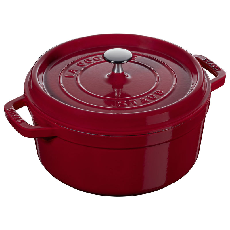 STAUB | LA COCOTTE - Cocotte - Ø 240mm - Żeliwo - Bordowy