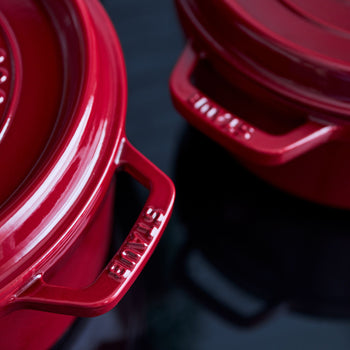 STAUB | LA COCOTTE - Cocotte - Ø 260mm - Żeliwo - Bordowy - Prime Gastro